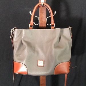 Dooney and Bourke Three Pocket Shoulder Bag